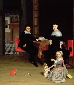 Portret rodziny, 1663