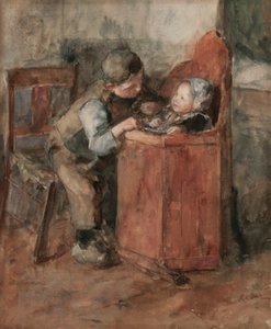 Miłość braterska (wc na papierze) autorstwa Jacob Simon Kever