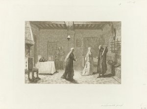 Figurki w wewnętrznej sali zamku autorstwa Jacob Taanman