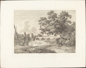 Most Molle autorstwa Jacob Wilhelm Mechau