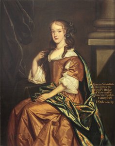Lady Frances Cavendish, Lady Glenorchy autorstwa Jacob circle of Huysmans