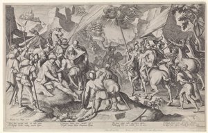 Nawrócenie Pawła autorstwa Jacob de Gheyn (II) (attributed to workshop of)