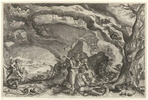 Sabat czarownic autorstwa Jacob de Gheyn (II) (attributed to workshop of)