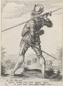 Pieker Oficerowie i żołnierze (tytuł serii) autorstwa Jacob de Gheyn (II)