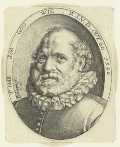 Portret Rutgaerta Jansza. w wieku 60 autorstwa Jacob de Gheyn (II)