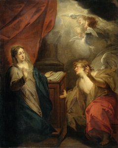 Zwiastowanie Dziewicy autorstwa Jacob de Wit