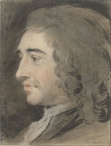 Portret mężczyzny po lewej autorstwa Jacob de Wit