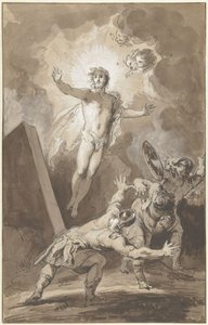 Zmartwychwstanie Chrystusa autorstwa Jacob de Wit