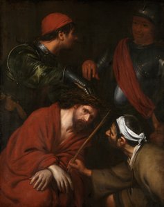 Chrystus w cierniowej koronie (olej na płótnie)