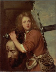 Dawid niosący głowę Goliata, 1643