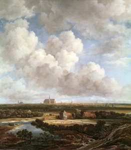 Wybielanie na wsi w pobliżu Haarlem, 1670