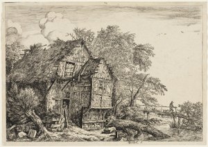 Mały most autorstwa Jacob van Ruisdael