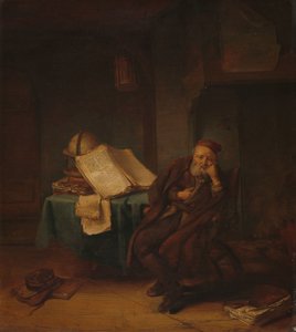 Filozof w swoim gabinecie autorstwa Jacob van Spreeuwen
