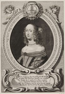 niemiecki: Erdmuthe Sophia, margrabina Saksonii i Brandenburgii-Bayreuth autorstwa Jacob von Sandrart