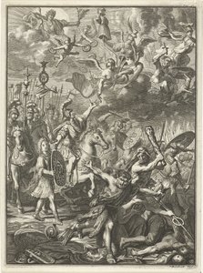 Armia Wilhelma III pokonuje wrogów autorstwa Jacobus Baptist