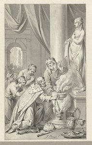 Bałwochwalstwo Salomona autorstwa Jacobus Buys