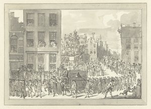 Pogrzeb Woltera Jana Gerrita barona Bentincka w Amsterdamie, 28 sierpnia 1781 r.