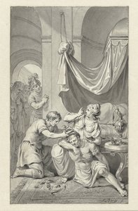 Samson i Dalila autorstwa Jacobus Buys