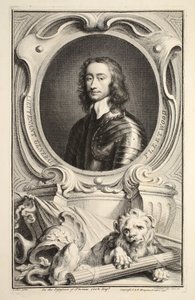 Portret generała porucznika Fleetwooda, ilustracja z „Głów wybitnych osobistości Wielkiej Brytanii”, wyd. autor: Knapton, Londyn 1742 autorstwa Jacobus Houbraken