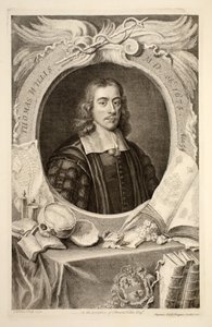 Portret doktora medycyny Thomasa Willisa, ilustracja z „Heads of Illustrious Persons of Great Britain”, wyd. autor: Knapton, Londyn 1742 autorstwa Jacobus Houbraken