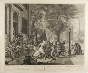 Chłopcy z Amsterdamu autorstwa Jacobus Houbraken