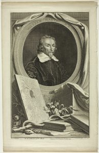 William Harvey, MD autorstwa Jacobus Houbraken