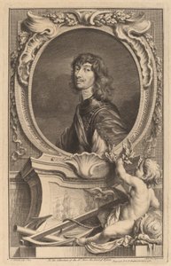 Algernon Percy, hrabia Northumberland autorstwa Jacobus Houbraken after Sir Anthony van Dyck
