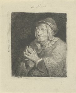 Staruszka autorstwa Jacobus Ludovicus Cornet