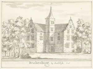 Zamek Drakenburg niedaleko Soestdijk