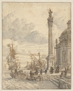 włoski port autorstwa Jacobus Storck