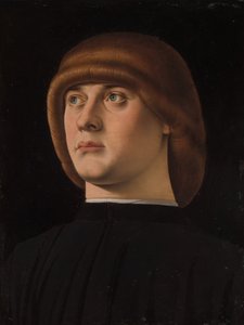 Portret młodego mężczyzny, lata 80. XIX wieku.