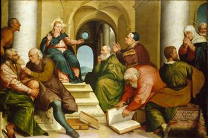 Chrystus wśród lekarzy, 1539