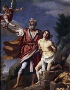 Ofiara Izaaka, 1594 (obraz)