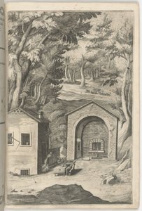Wiosna św. Franciszka [tablica B] autorstwa Jacopo Ligozzi
