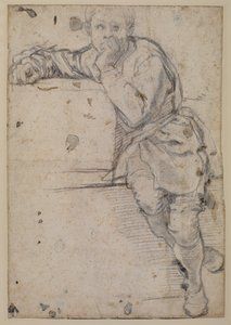 Siedząca młodzież autorstwa Jacopo Pontormo