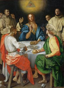 Wieczerza w Emaus autorstwa Jacopo Pontormo