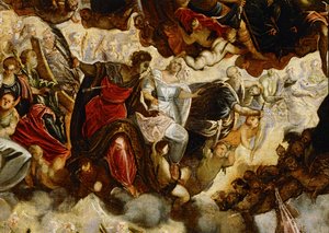 Raj ... (obraz na płótnie) autorstwa Jacopo Robusti Tintoretto