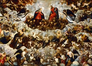 Raj ... (obraz na płótnie) autorstwa Jacopo Robusti Tintoretto