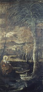 Maria w Egipcie autorstwa Jacopo Robusti Tintoretto