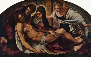 Złożenie, 1563, 1930. autorstwa Jacopo Robusti Tintoretto