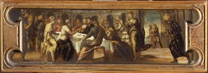 Święto Belszazzara. autorstwa Jacopo Robusti Tintoretto