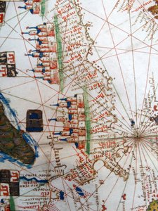 Renesansowa mapa Europy, Jacopo Russo (po), 1528 autorstwa Jacopo Russo