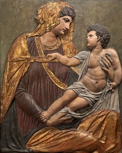 Madonna z Dzieciątkiem, c. 1550. autorstwa Jacopo Sansovino