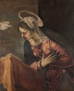Dziewica od Zwiastowania do Dziewicy autorstwa Jacopo Tintoretto