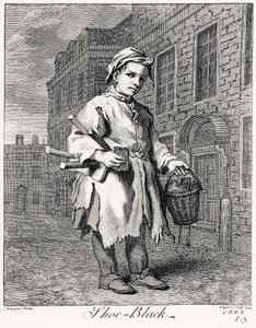 Czarny but, grawerowany przez Wagnera, 1739 autorstwa Jacopo after Amiconi