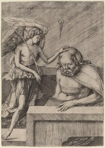 Anioł Stróż, ok. 1509 autorstwa Jacopo de Barbari