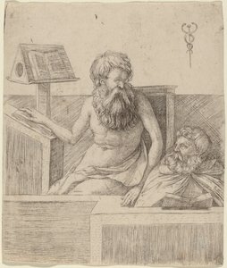 Dwóch filozofów, c. 1509. autorstwa Jacopo de Barbari