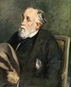 Portret Degasa, ok. 1903 (olej na płótnie) autorstwa Jacques Emile Blanche