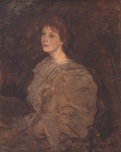 Portret Mabel Beardsley autorstwa Jacques Emile Blanche