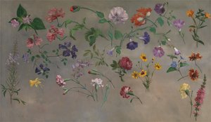 Badania kwiatów [1985, Cormack, zwięzły katalog YCBA] autorstwa Jacques-Laurent Agasse